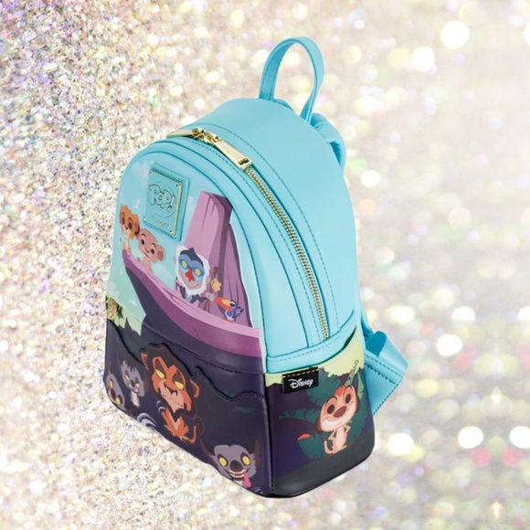 Loungefly Funko Pop The Lion King Pride Rock Mini Backpack and Wallet - Picture 2 of 7